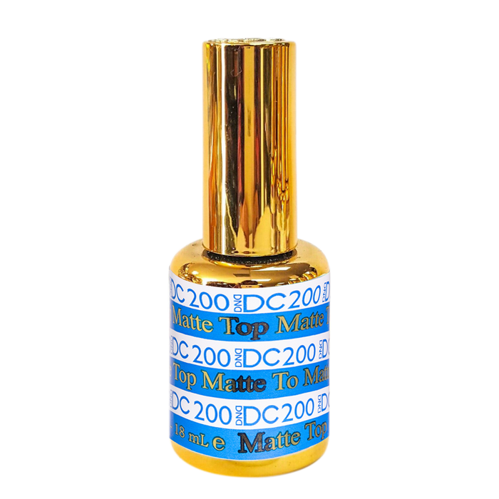 DC Matte Top Gel, 200, 0.6oz (Packing: 120 pcs/case)