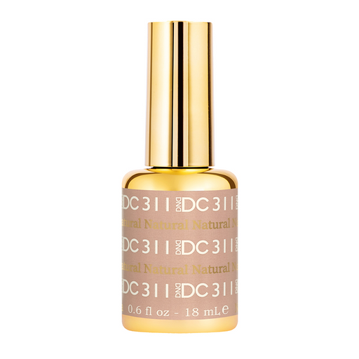 DC Nail Lacquer And Gel Polish, New Collection, DC 311, Natural, 0.6oz