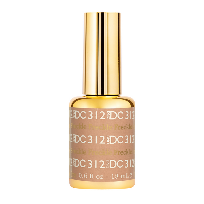 DC Nail Lacquer And Gel Polish, New Collection, DC 312, Freckle, 0.6oz