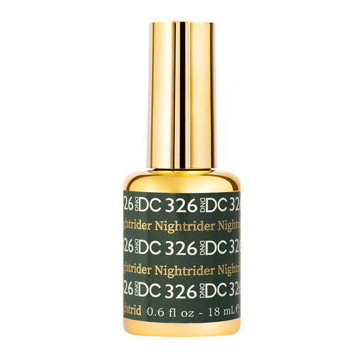 DC Nail Lacquer And Gel Polish, New Collection, DC 326, Nightrider, 0.6oz