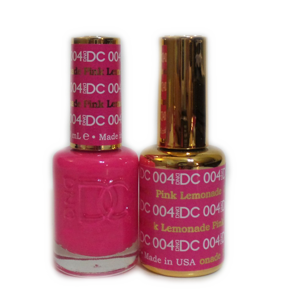 DC Nail Lacquer And Gel Polish, DC 004, Pink Lemonade, 0.6oz MY0926