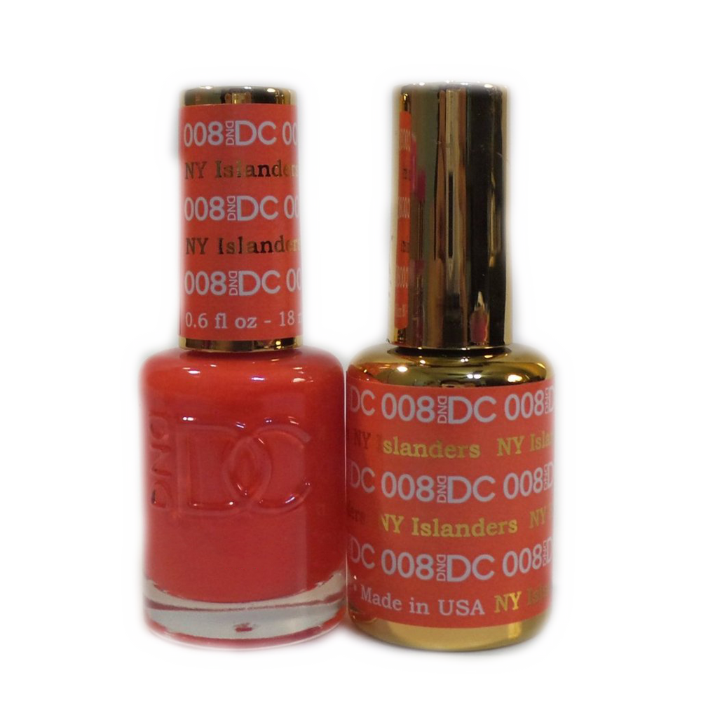 DC Nail Lacquer And Gel Polish, DC 008, Ny Islanders, 0.6oz MY0926