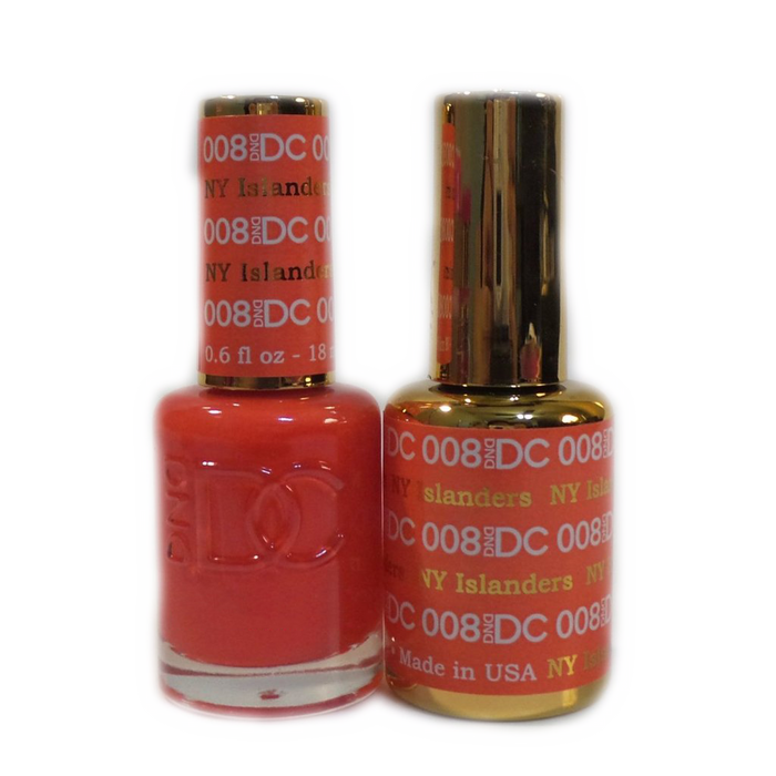 DC Nail Lacquer And Gel Polish, DC 008, Ny Islanders, 0.6oz MY0926