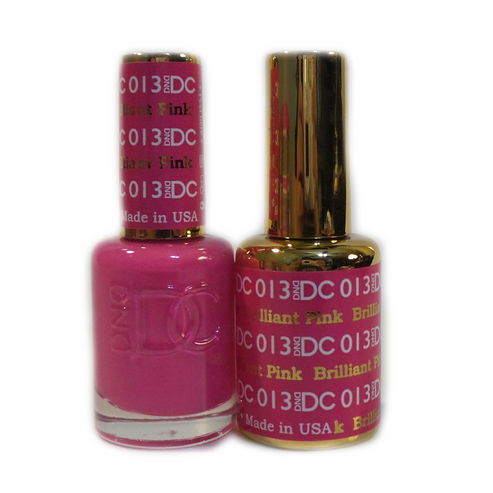 DC Nail Lacquer And Gel Polish, DC 013, Brilliant Pink, 0.6oz MY0926