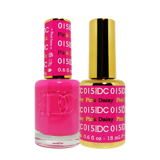 DC Nail Lacquer And Gel Polish, DC 015, Pink Daisy, 0.6oz MY0926