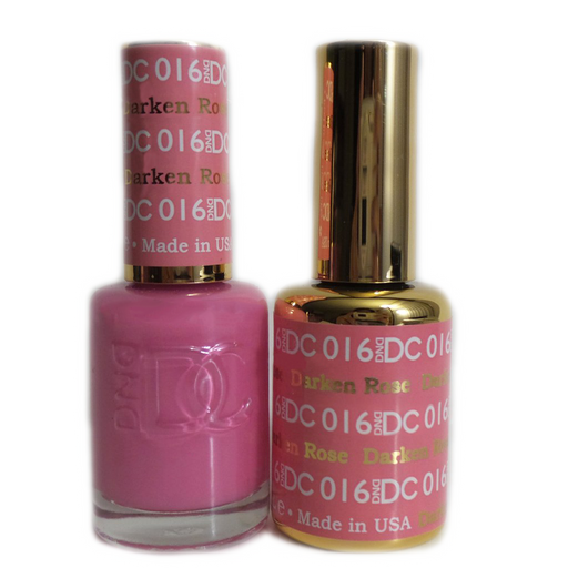 DC Nail Lacquer And Gel Polish, DC 016, Darken Rose, 0.6oz MY0926
