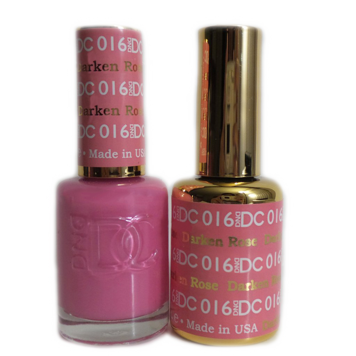 DC Nail Lacquer And Gel Polish, DC 016, Darken Rose, 0.6oz MY0926