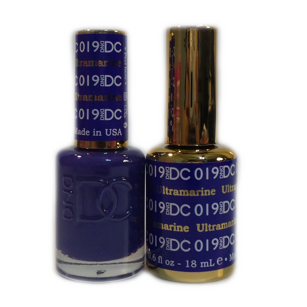 DC Nail Lacquer And Gel Polish, DC 019, Ultramarine, 0.6oz MY0926
