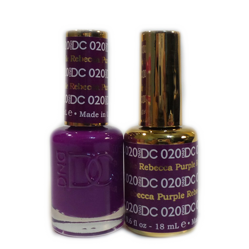 DC Nail Lacquer And Gel Polish, DC 020, Rebecca Purple, 0.6oz MY0926