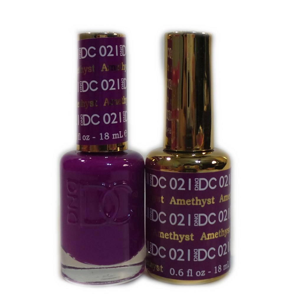 DC Nail Lacquer And Gel Polish, DC 021, Amethyst, 0.6oz MY0926