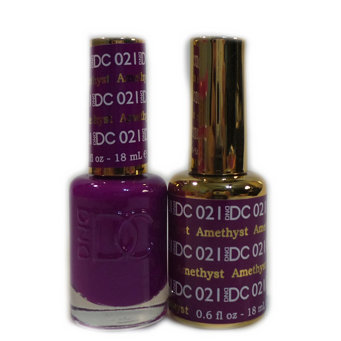 DC Nail Lacquer And Gel Polish, DC 021, Amethyst, 0.6oz MY0926