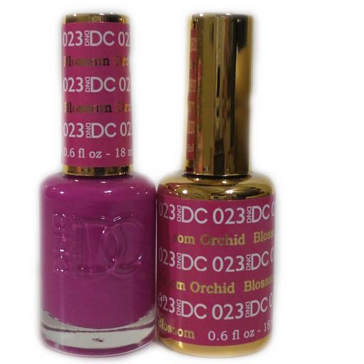 DC Nail Lacquer And Gel Polish, DC 023, Blossom Orchid, 0.6oz MY0926