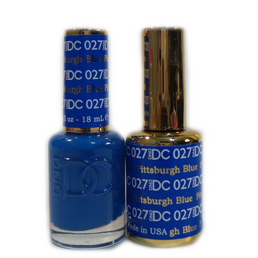 DC Nail Lacquer And Gel Polish, DC 027, Pittsburgh Blue, 0.6oz MY0926