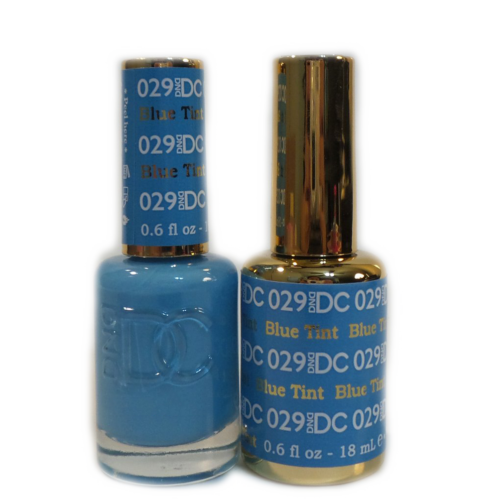 DC Nail Lacquer And Gel Polish, DC 029, Blue Tint, 0.6oz MY0926