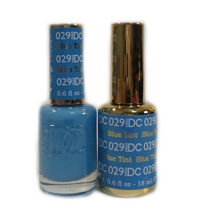 DC Nail Lacquer And Gel Polish, DC 029, Blue Tint, 0.6oz MY0926