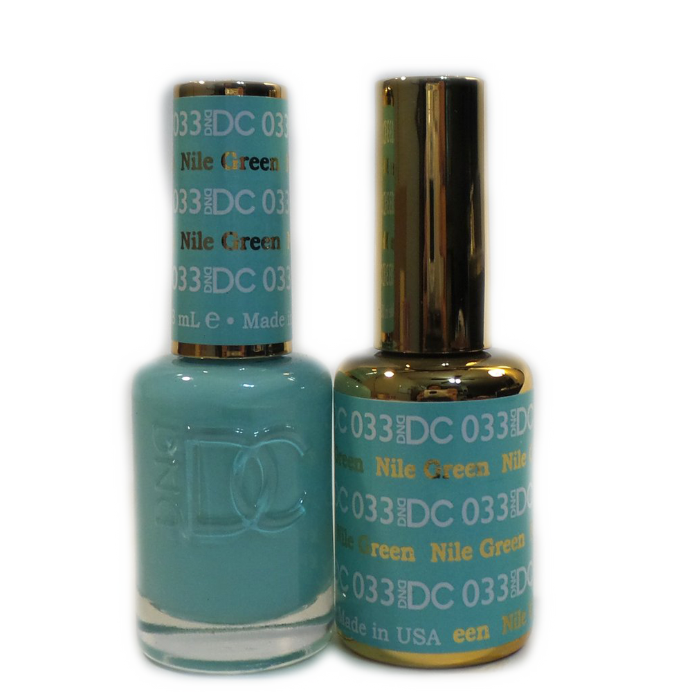 DC Nail Lacquer And Gel Polish, DC 033, Nile Green, 0.6oz MY0926