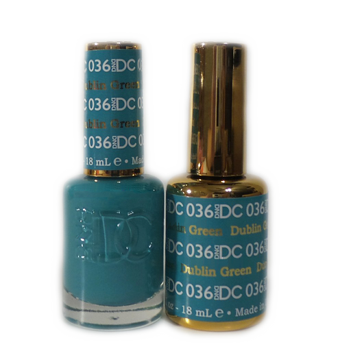 DC Nail Lacquer And Gel Polish, DC 036, Dublin Green, 0.6oz MY0926