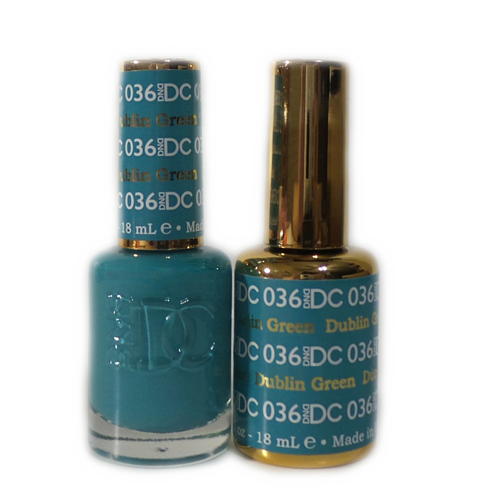 DC Nail Lacquer And Gel Polish, DC 036, Dublin Green, 0.6oz MY0926