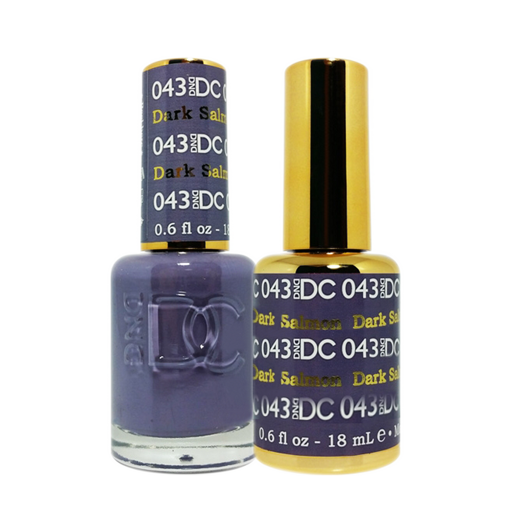 DC Nail Lacquer And Gel Polish, DC 043, Darl Salmon, 0.6oz MY0926