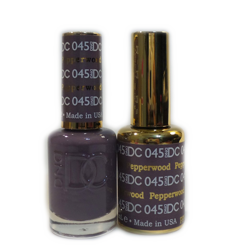 DC Nail Lacquer And Gel Polish, DC 045, Pepperwood, 0.6oz MY0926