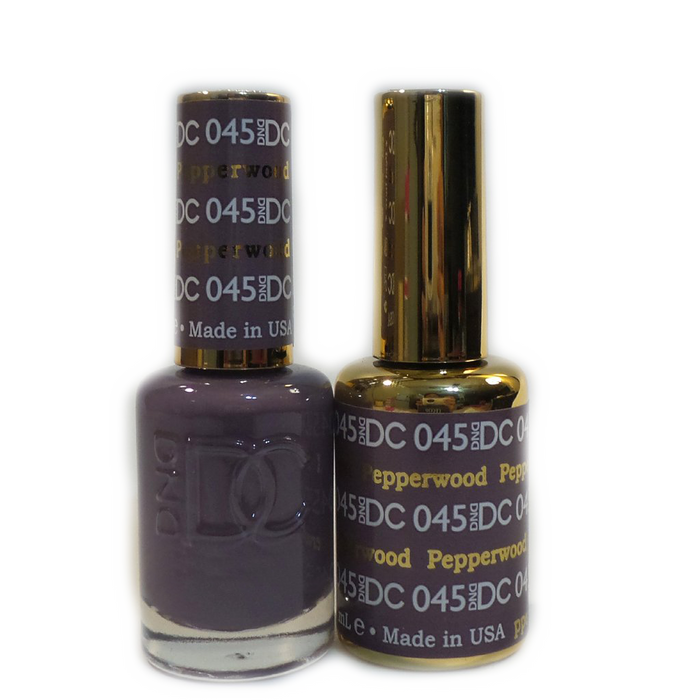 DC Nail Lacquer And Gel Polish, DC 045, Pepperwood, 0.6oz MY0926