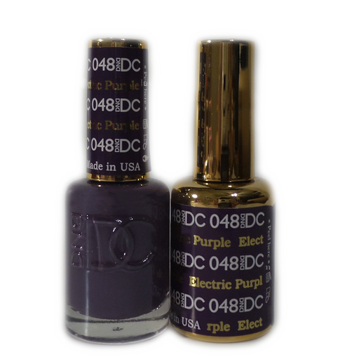 DC Nail Lacquer And Gel Polish, DC 048, Electric Purple, 0.6oz MY0926