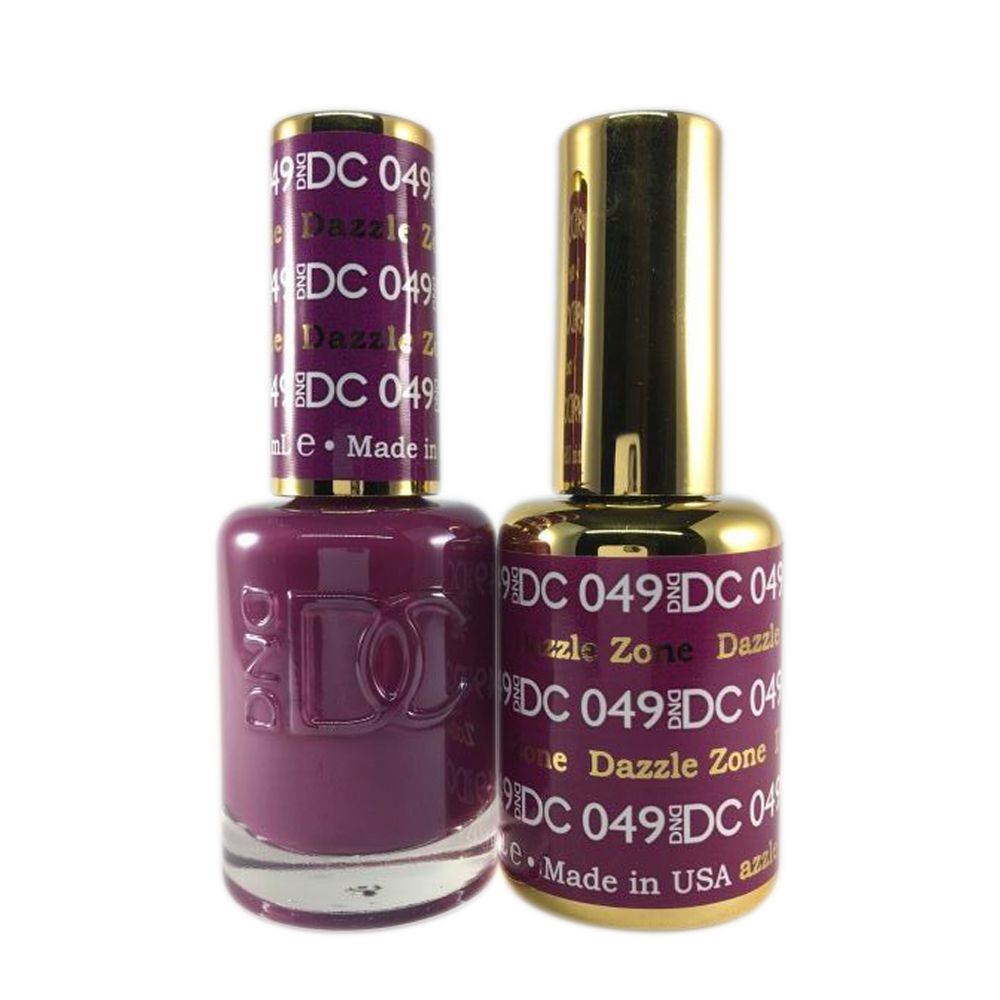 DC Nail Lacquer And Gel Polish, DC 049, Dazzle Zone, 0.6oz MY0926