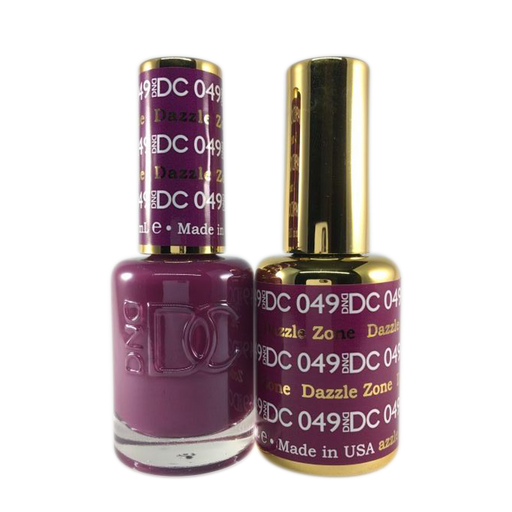 DC Nail Lacquer And Gel Polish, DC 049, Dazzle Zone, 0.6oz MY0926