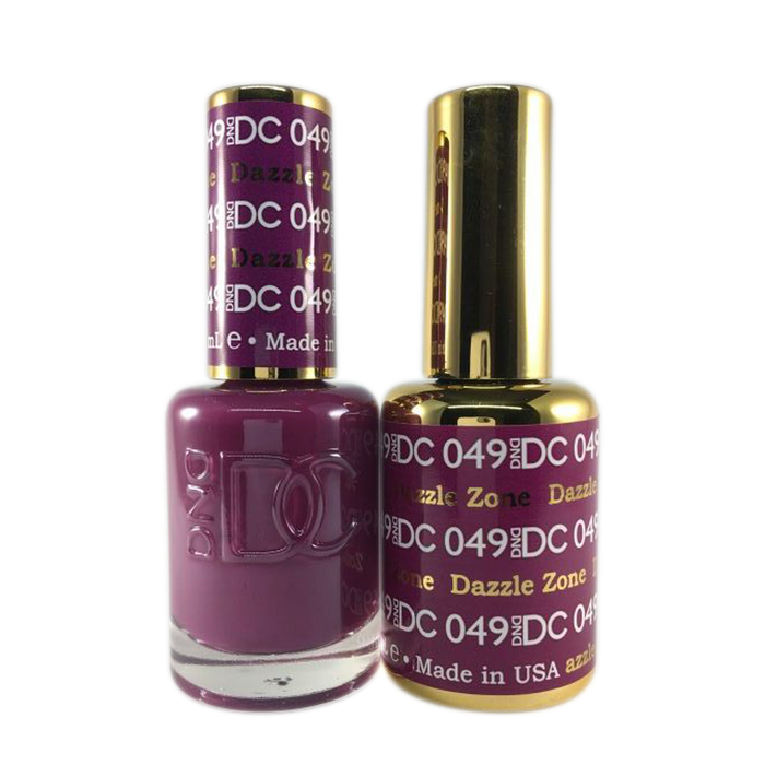 DC Nail Lacquer And Gel Polish, DC 049, Dazzle Zone, 0.6oz MY0926