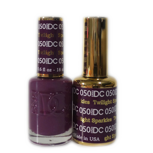 DC Nail Lacquer And Gel Polish, DC 050, Twilight Sparkles, 0.6oz MY0926