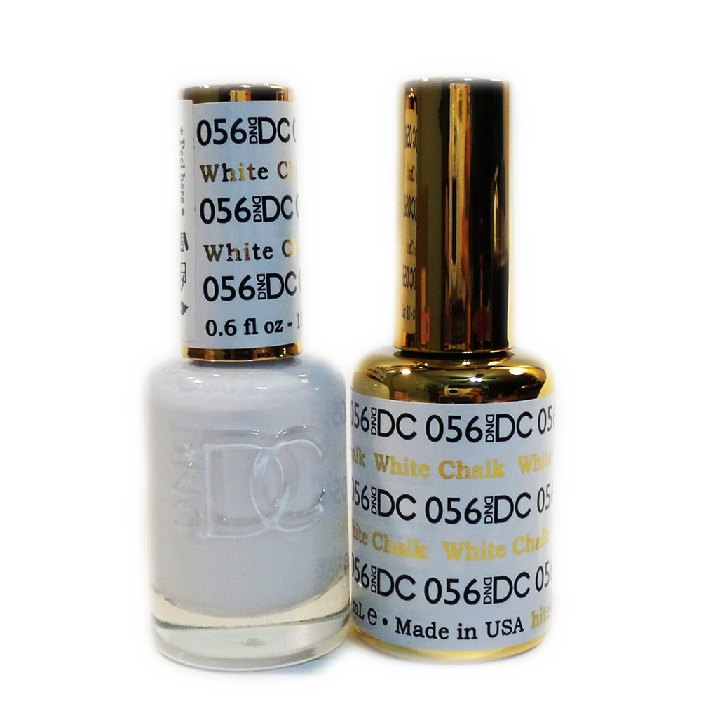 DC Nail Lacquer And Gel Polish, DC 056, White Chalk, 0.6oz MY0926