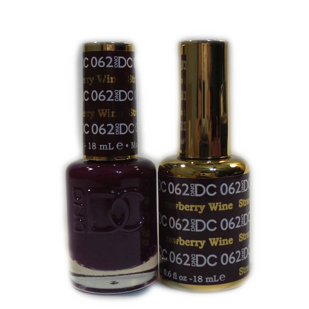 DC Nail Lacquer And Gel Polish, DC 062, Strawberry Wine, 0.6oz MY0926