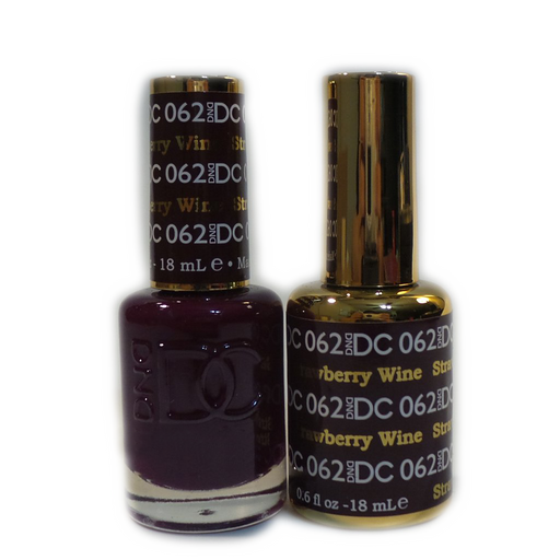 DC Nail Lacquer And Gel Polish, DC 062, Strawberry Wine, 0.6oz MY0926