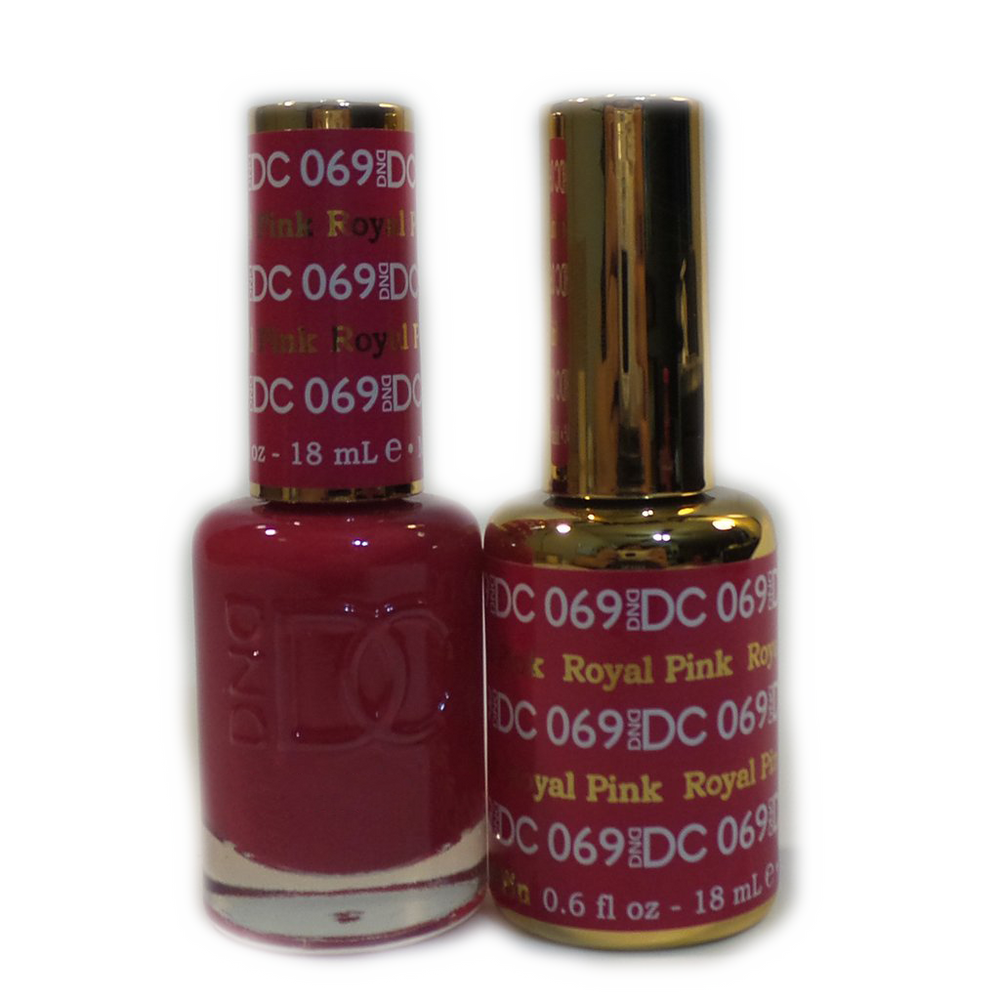 DC Nail Lacquer And Gel Polish, DC 069, Royal Pink, 0.6oz MY0926