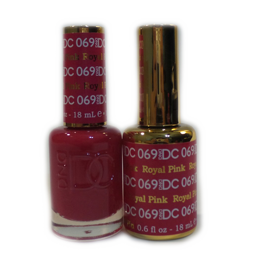 DC Nail Lacquer And Gel Polish, DC 069, Royal Pink, 0.6oz MY0926