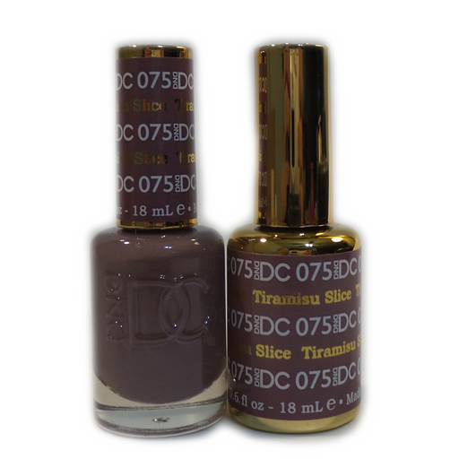 DC Nail Lacquer And Gel Polish, DC 075, Tiramisu Slice, 0.6oz MY0926