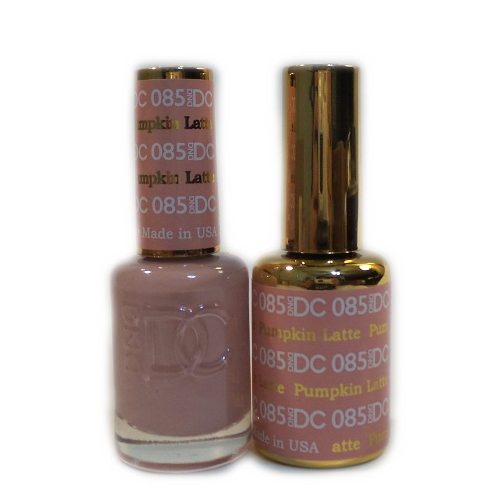 DC Nail Lacquer And Gel Polish, DC 085, Pumpkin Latte, 0.6oz MY0926
