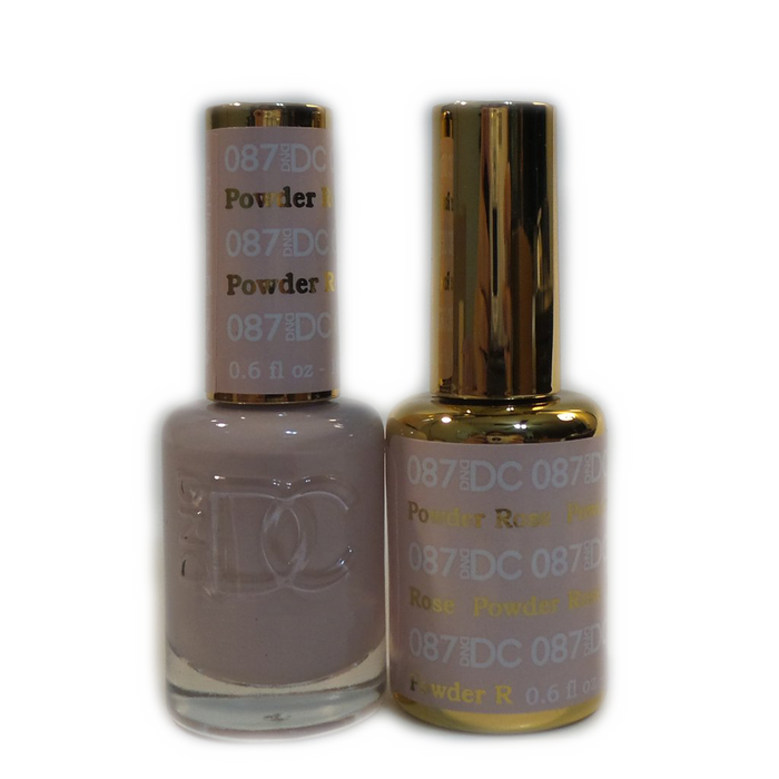DC Nail Lacquer And Gel Polish, DC 087, Rose Powder, 0.6oz MY0926