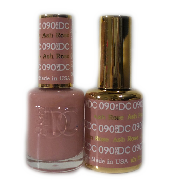 DC Nail Lacquer And Gel Polish, DC 090, Ash Rose, 0.6oz MY0926