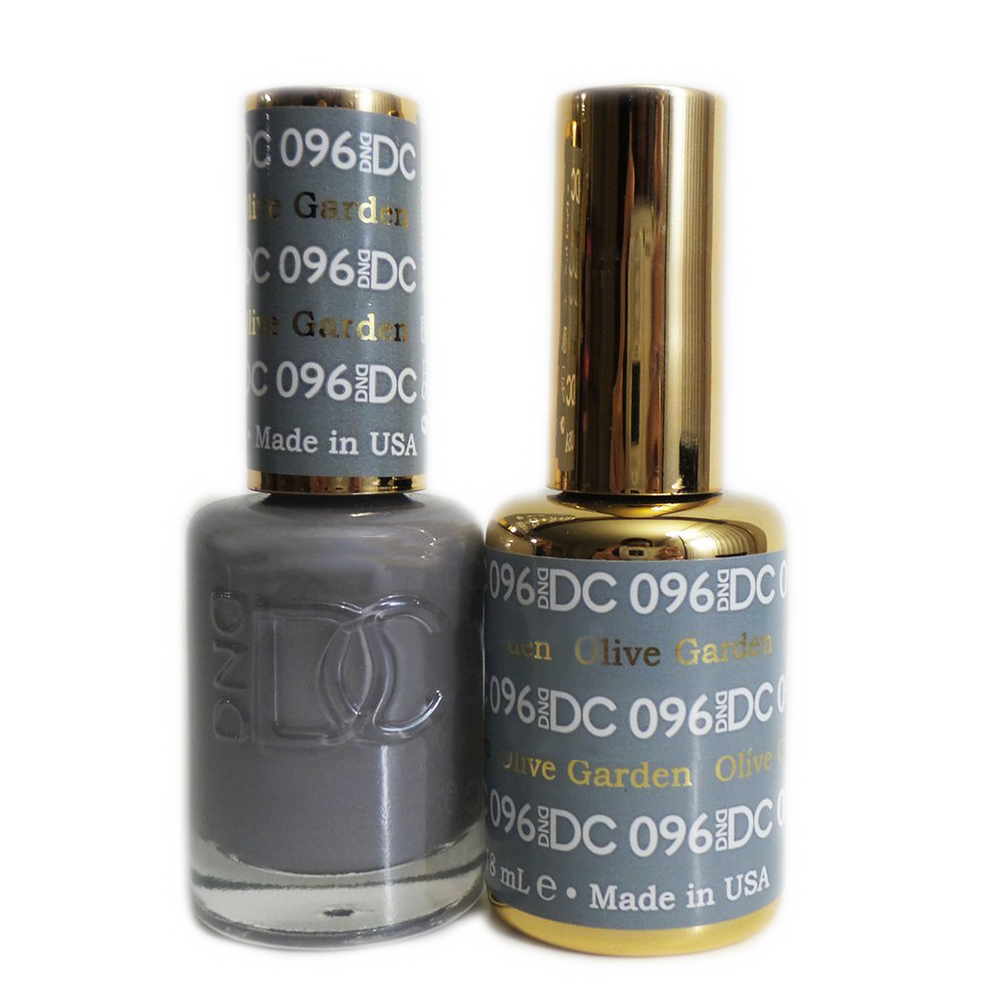 DC Nail Lacquer And Gel Polish, DC 096, Olive Garden, 0.6oz MY0926