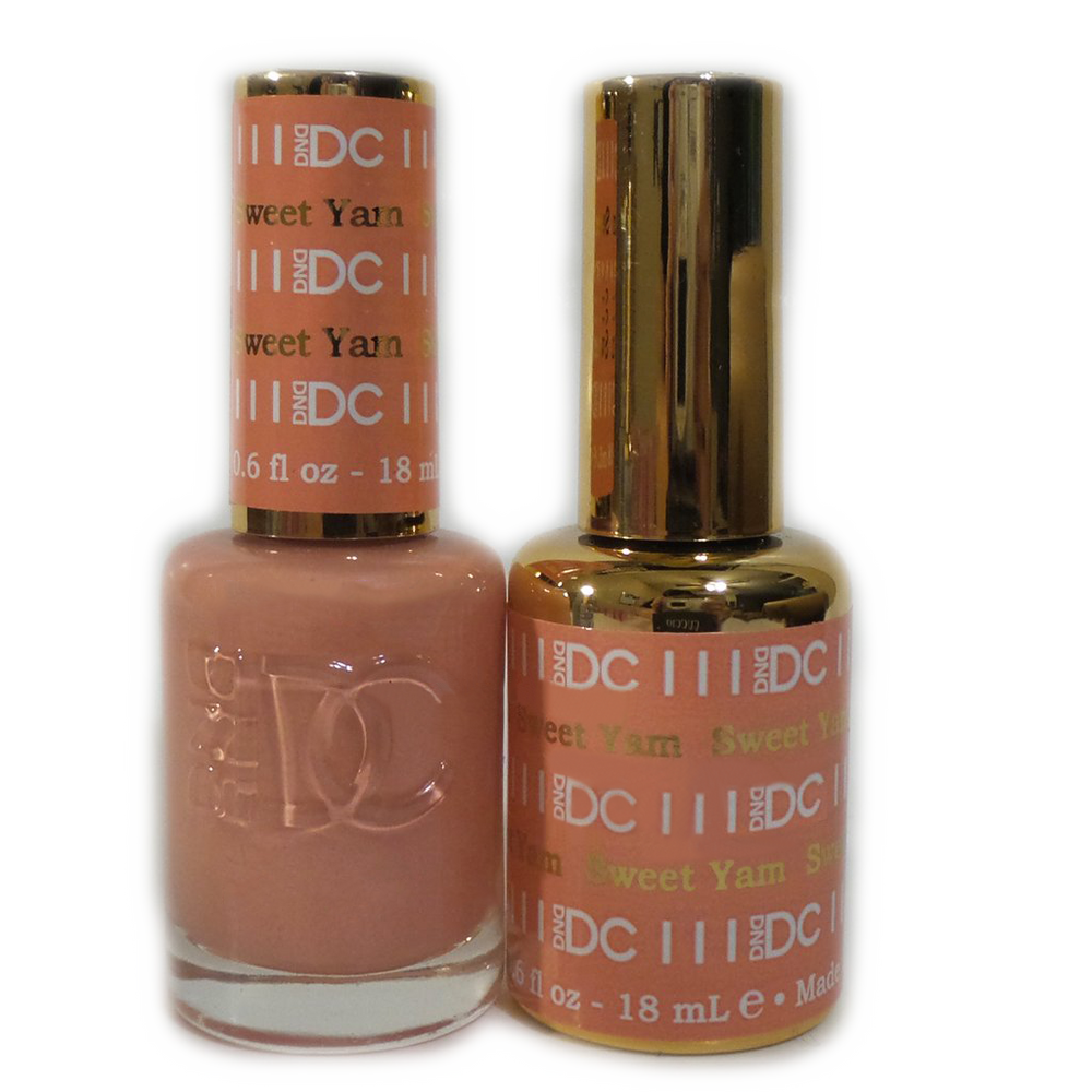 DC Nail Lacquer And Gel Polish, DC 111, Sweet Yam, 0.6oz MY0926