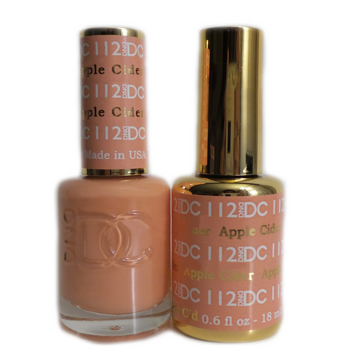 DC Nail Lacquer And Gel Polish, DC 112, Apple Cider, 0.6oz MY0926