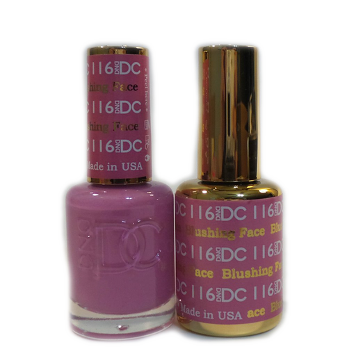 DC Nail Lacquer And Gel Polish, DC 116, Blushing Face, 0.6oz MY0926