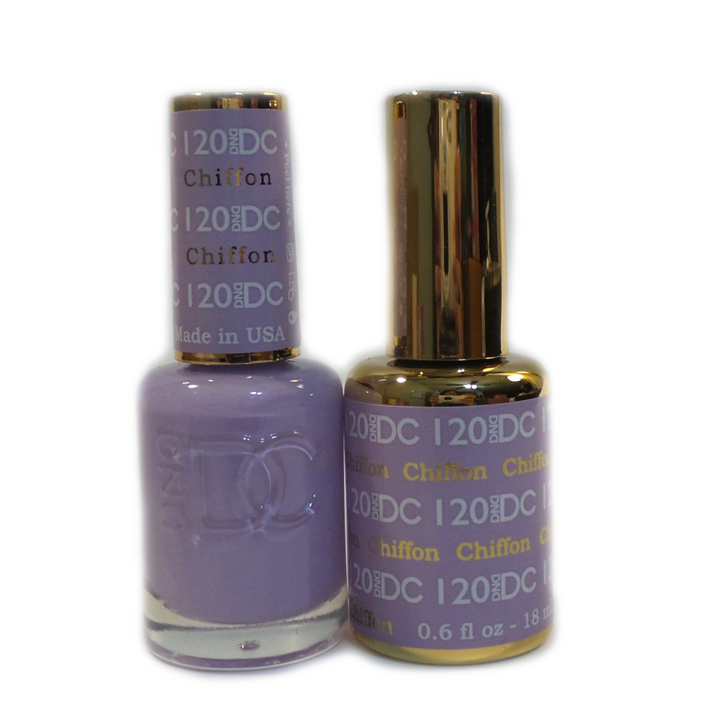 DC Nail Lacquer And Gel Polish, DC 120, Chiffon, 0.6oz MY0926