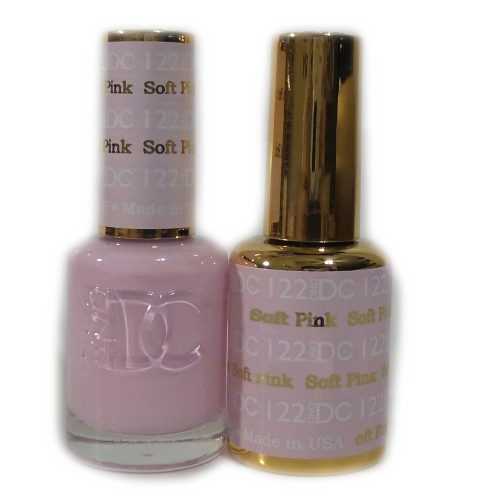 DC Nail Lacquer And Gel Polish, DC 122, Soft Pink, 0.6oz MY0926