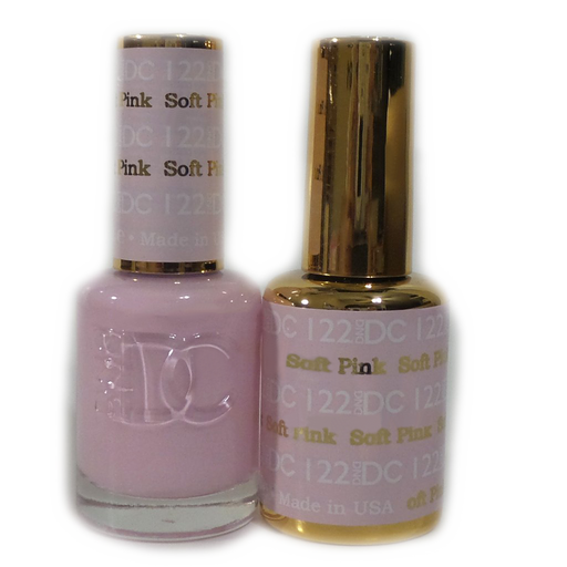 DC Nail Lacquer And Gel Polish, DC 122, Soft Pink, 0.6oz MY0926
