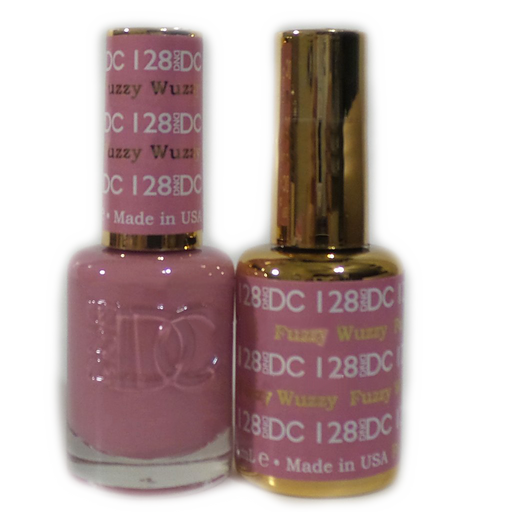 DC Nail Lacquer And Gel Polish, DC 128, Fuzzy Wuzzy, 0.6oz MY0926