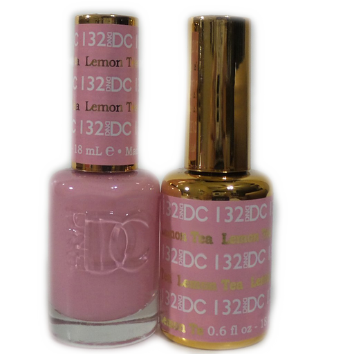 DC Nail Lacquer And Gel Polish, DC 132, Lemon Tea, 0.6oz MY0926
