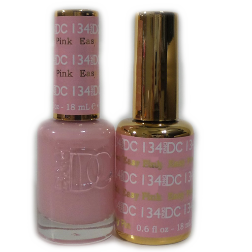 DC Nail Lacquer And Gel Polish, DC 134, Easy Pink, 0.6oz MY0926