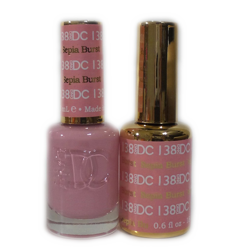 DC Nail Lacquer And Gel Polish, DC 138, Sepia Burst, 0.6oz MY0926